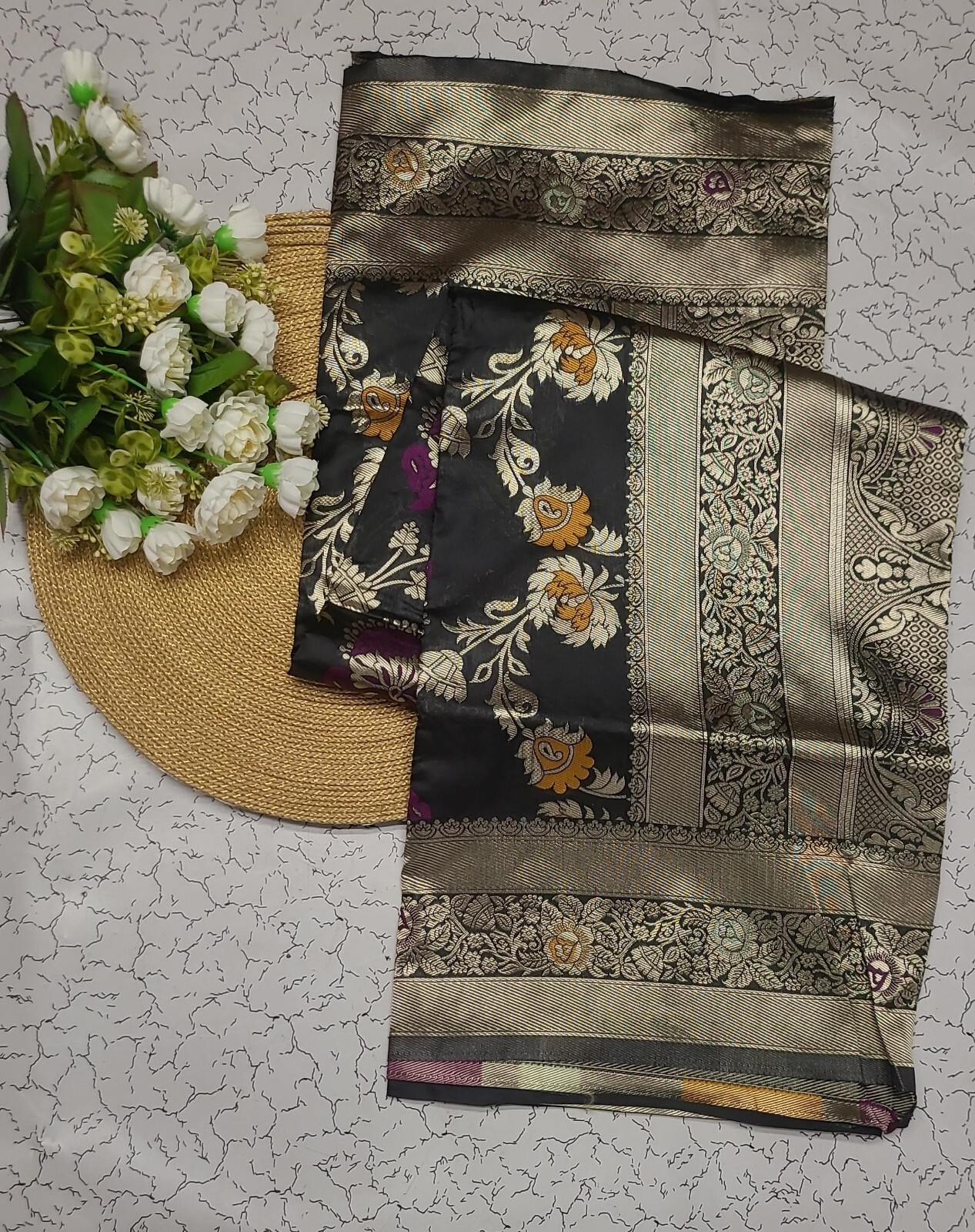 Designer Sari Bollywood Bridal Silk Saree Blouse South Indian Party Wear Saree