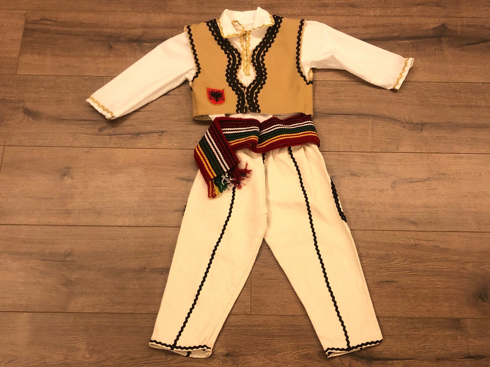 NEW ALBANIAN TRADITIONAL FOLK POPULAR COSTUME BOYS TEEN MEN 6 – 8 YEARS OLD
