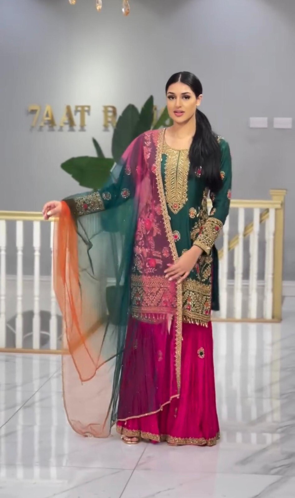 Party Salwar Kameez Pakistani Bollywood New Wedding Indian Designer Dress GOWN