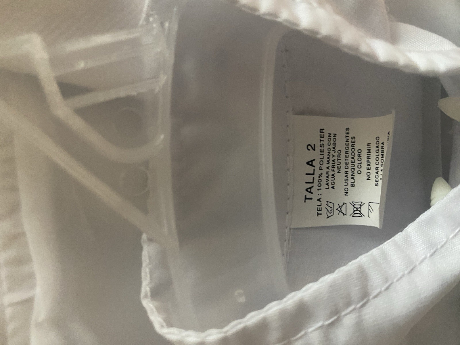 Mexican Charro Mariachi Suit Child White Size 2. Six Pieces as pictured.