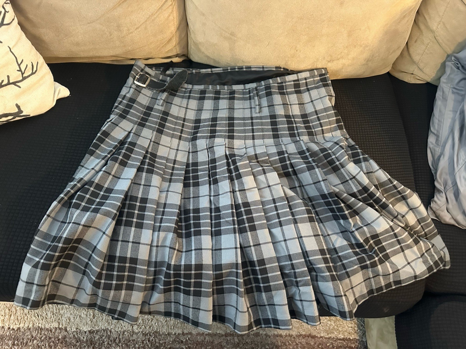 Authentic Kilt Irish Scottish Celtic Made 100 %real Thing Not Costume Or Cosplay