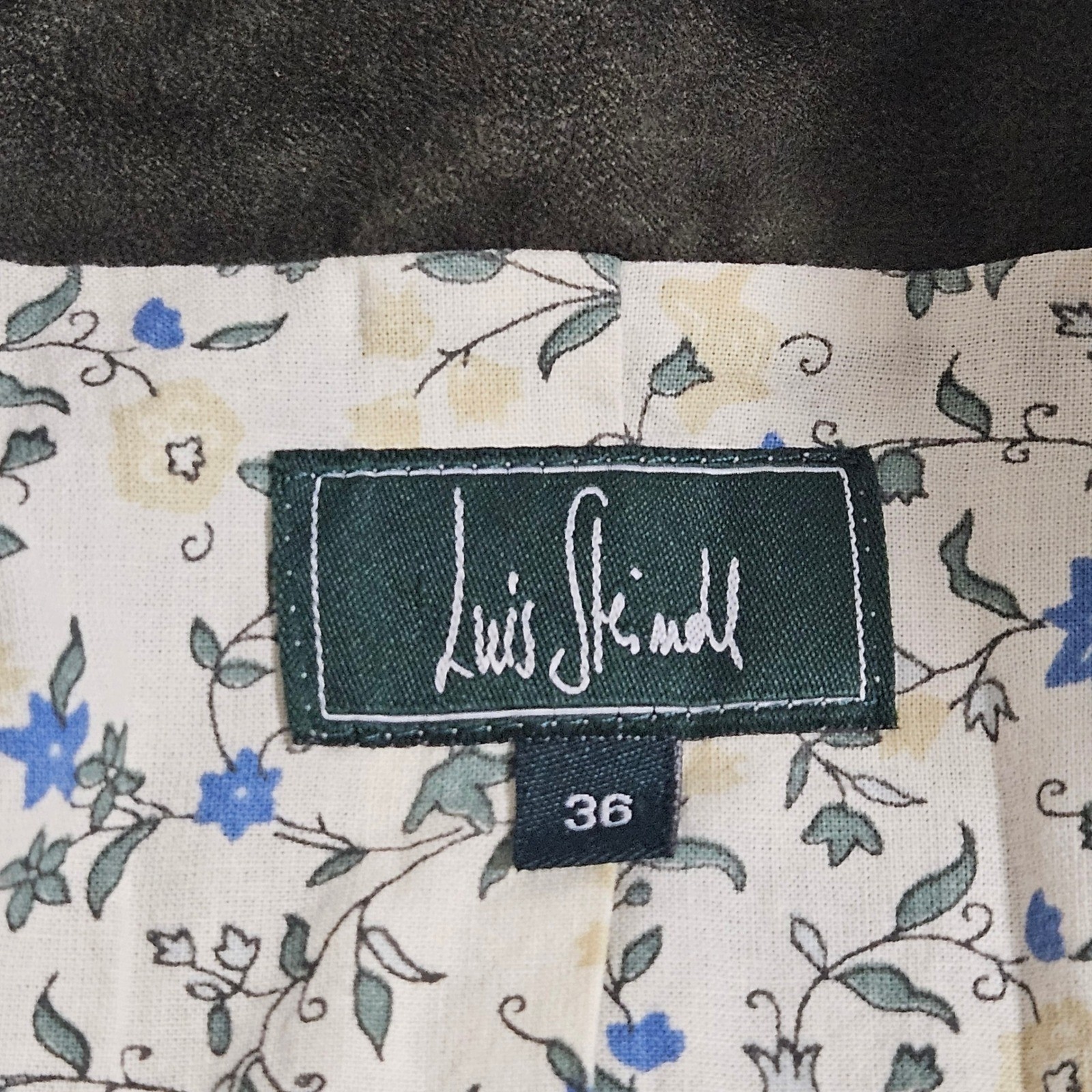 Luis Steindl Green Trachten Jacket EU 36 Austrian Folk Tailored Blazer Heritage