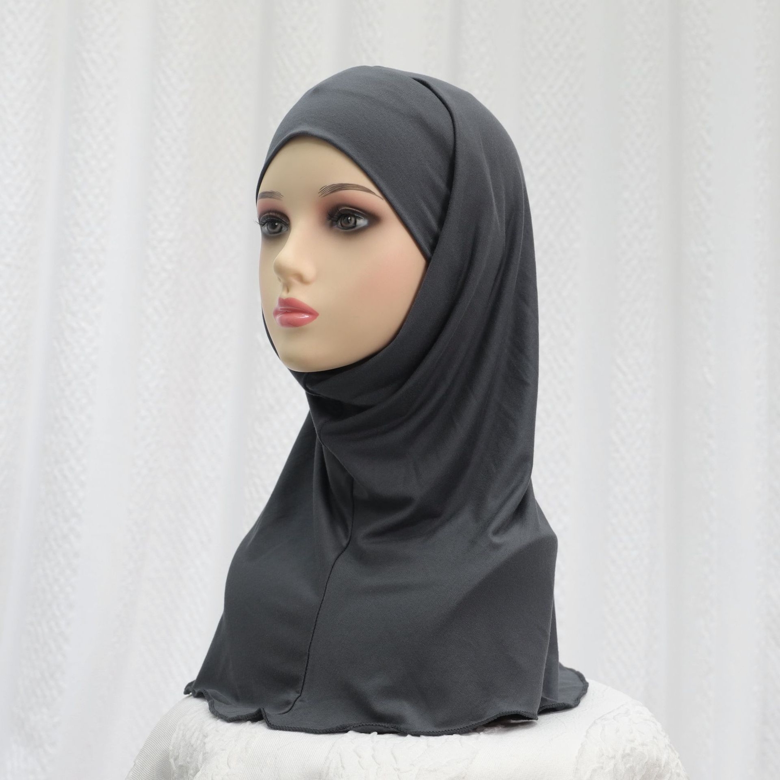 Modal Cotton Cap Instant Scarf Hijab Muslim Beanie Directly Wear Turban Shawls
