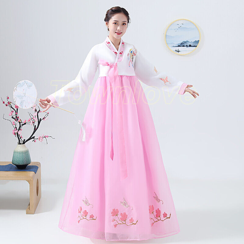 Women Hanbok Dress Korean Traditional Hanbok Hanbok Korean National Costumes