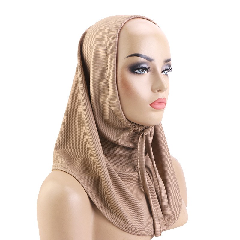 Muslim Hijab Cap Full Neck Cover Islamic Head Scarf Undercap Women Headscarf