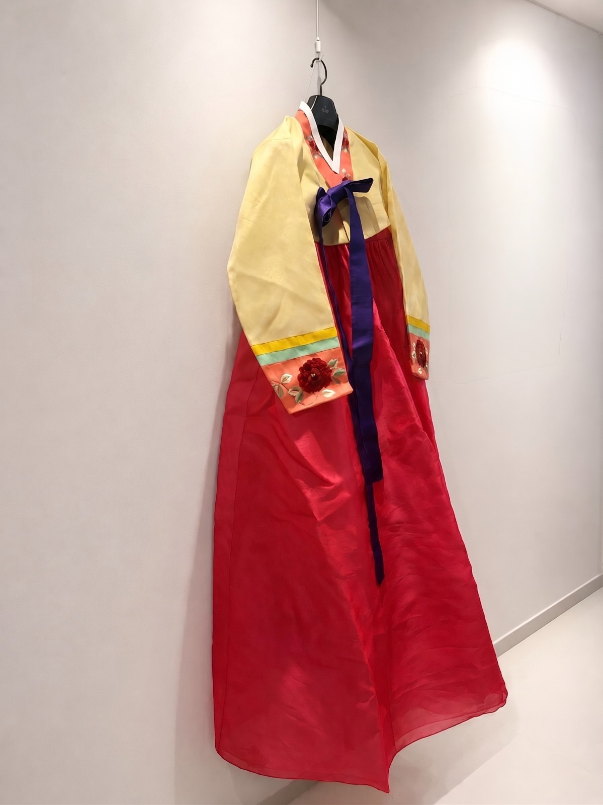 Luxury Korean Hanbok Full Set Custom Made in Cheongdam Seoul Women XS-S