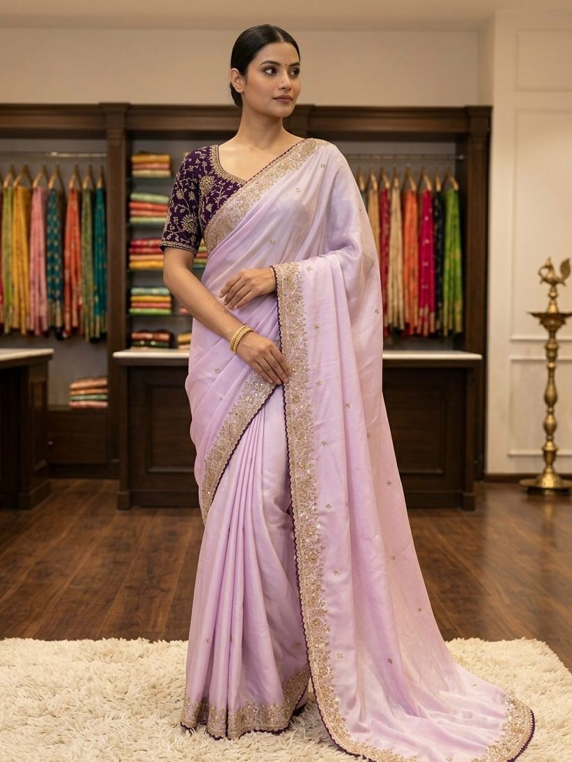 Saree Party Indian Wear Sari Designer Bollywood Blouse Wedding Ethnic Pakistani