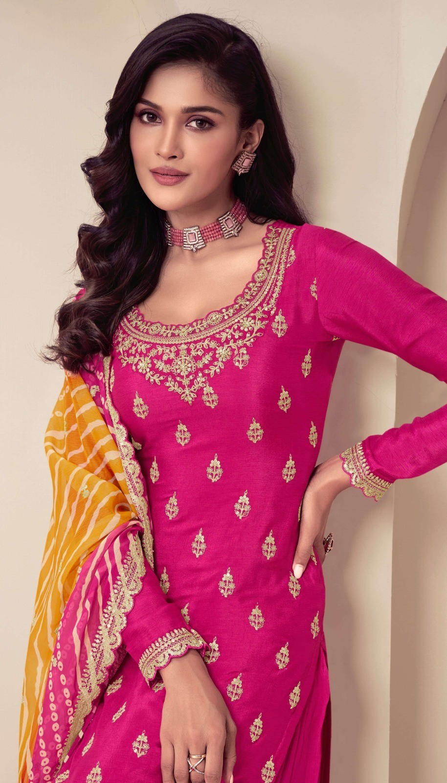 Bollywood Indian Heavy Bridal Anarkali Salwar Kameez Designer Dress Party Gown