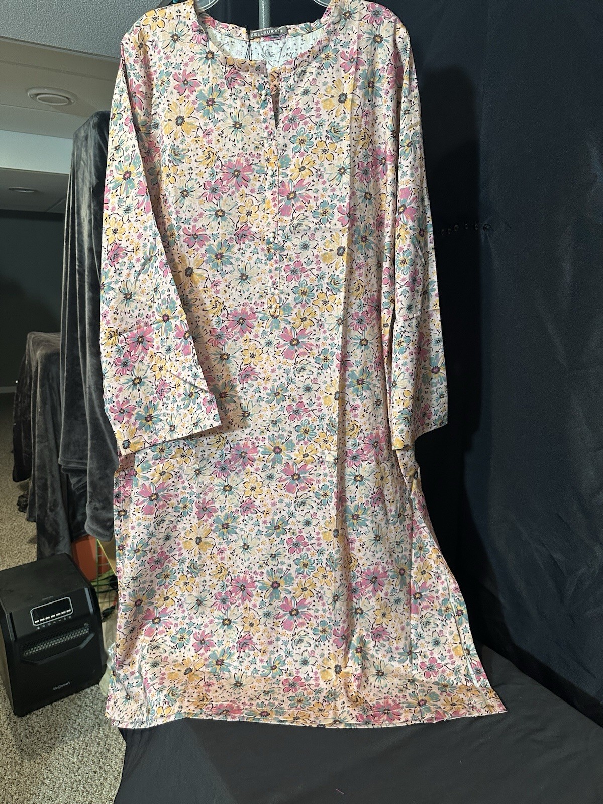 Zellbury Brand Lawn / Cotton Printed Shirt / Kurti – 1 Pc – Medium Only -$18