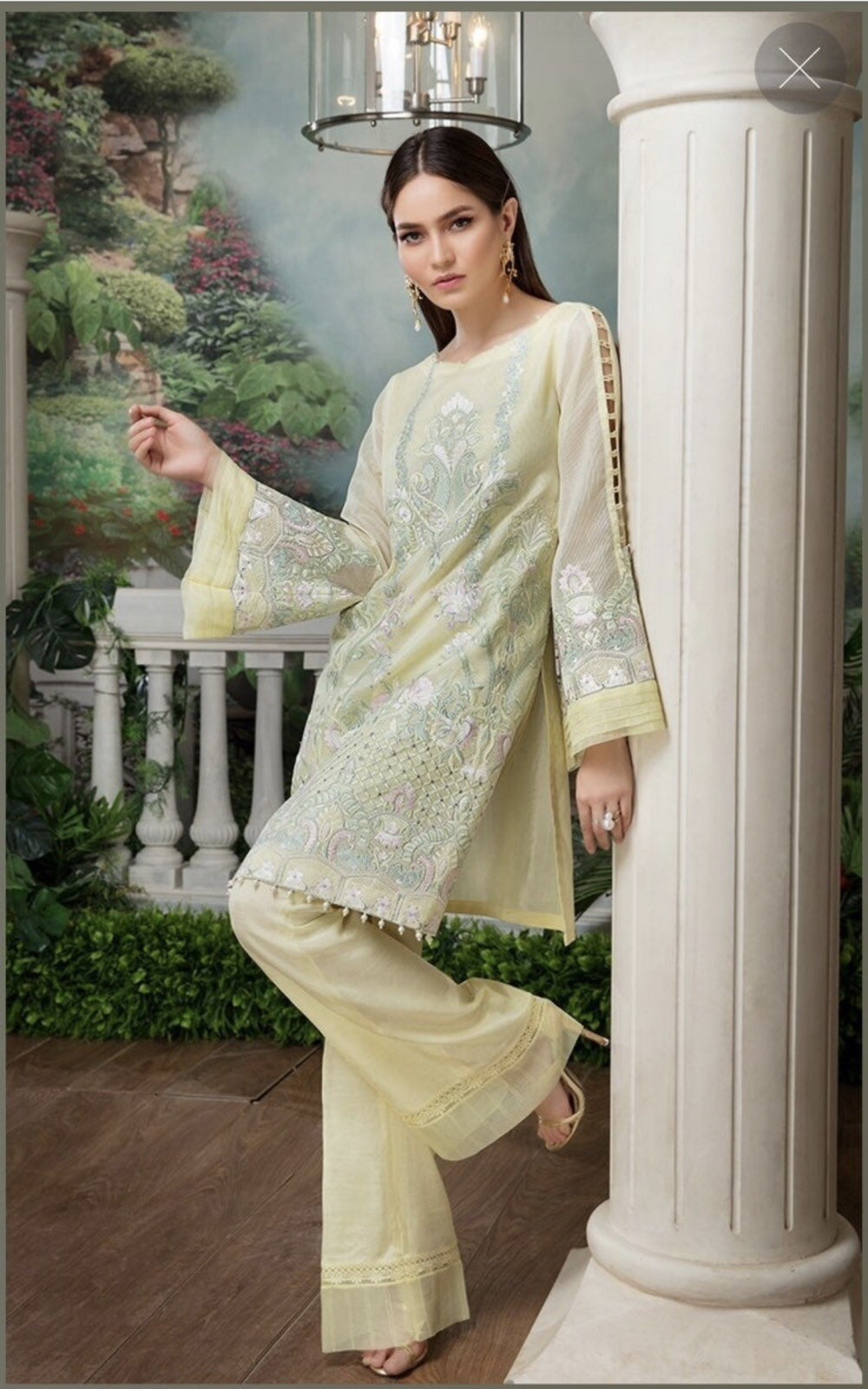 Pakistani Designer Treadsandmotifs Elegant Party Wear