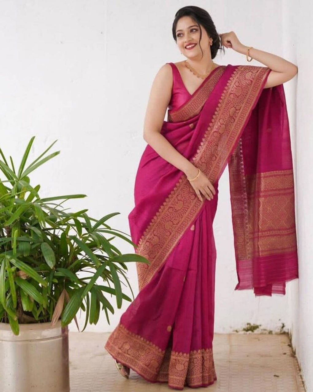 Designer Sari Bollywood Bridal Silk Saree Blouse South Indian Party Wear Saree