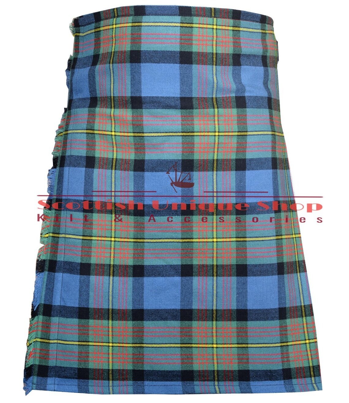 Scottish Handmade Clan Muir Ancient Tartan kilt 8 Yard kilt For Men Custom Size