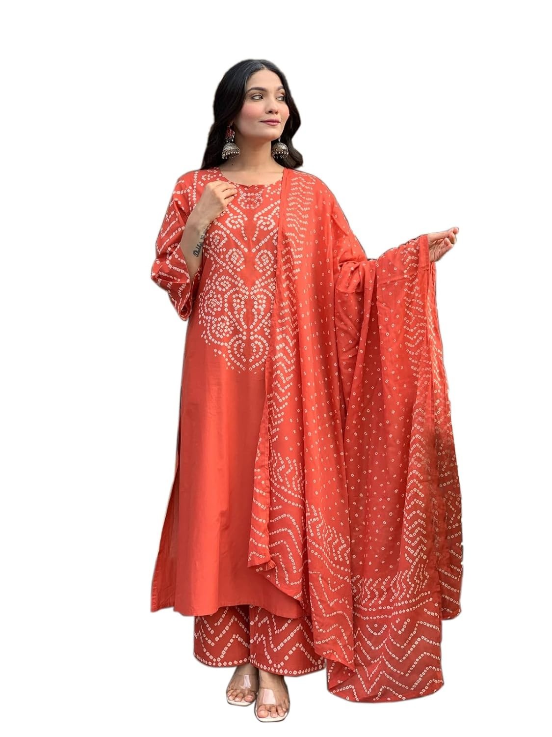Women’s Viscose Rayon Straight Kurta Pant Dupatta Set