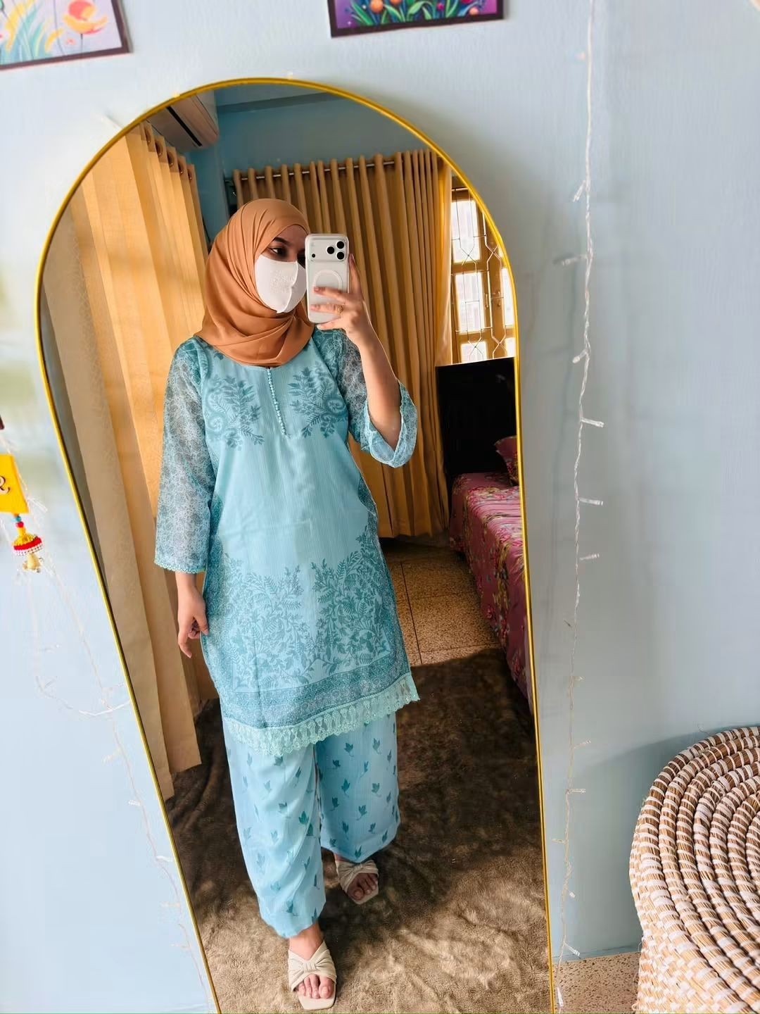 3 piece Pakistani designer farshi salwar suit