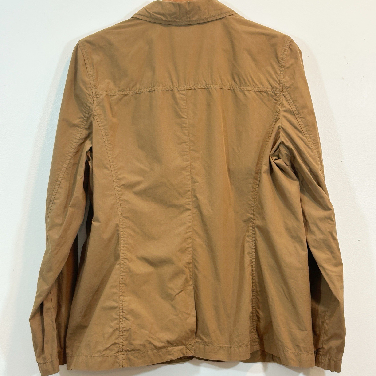 Lands’ End Women’s Lightweight Utility Field Safari Jacket Size 14-16 Baumwolle