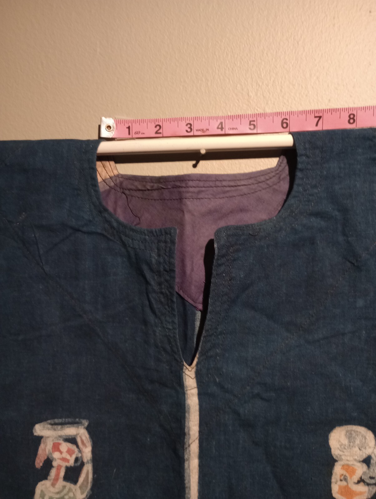Nigerian Indigo Batik Tunic/Poncho