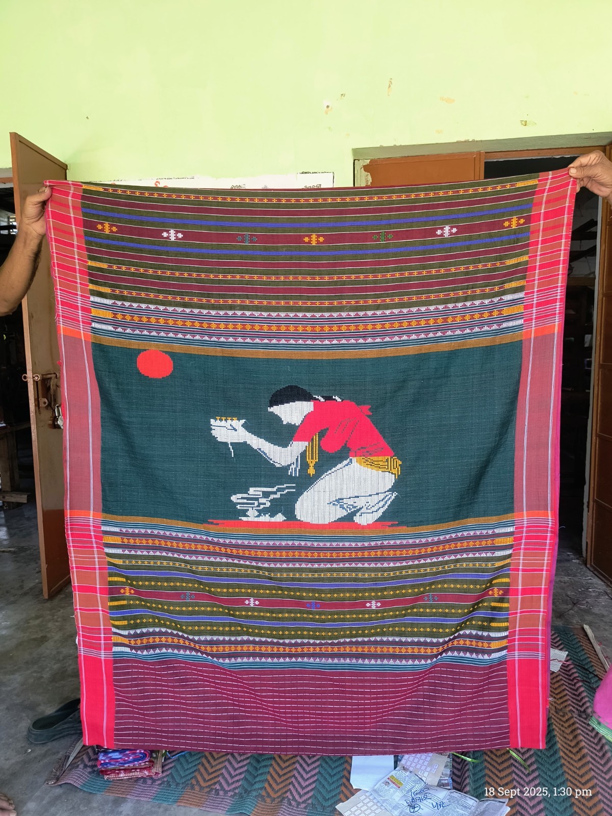 Wedding Odisha Premium Quality cotton ganjam bomkai Handwoven Pure natural dyed