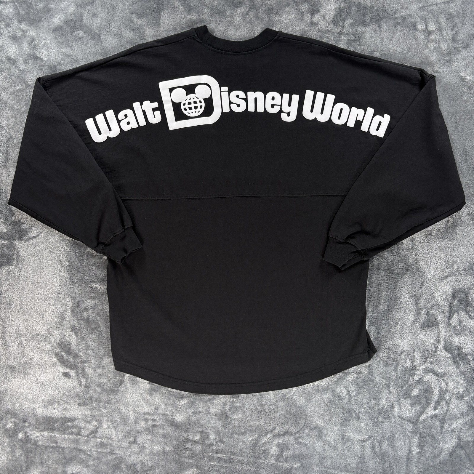 Spirit Jersey Walt Disney World Est. 1971 Black Long Sleeve T Shirt Women M