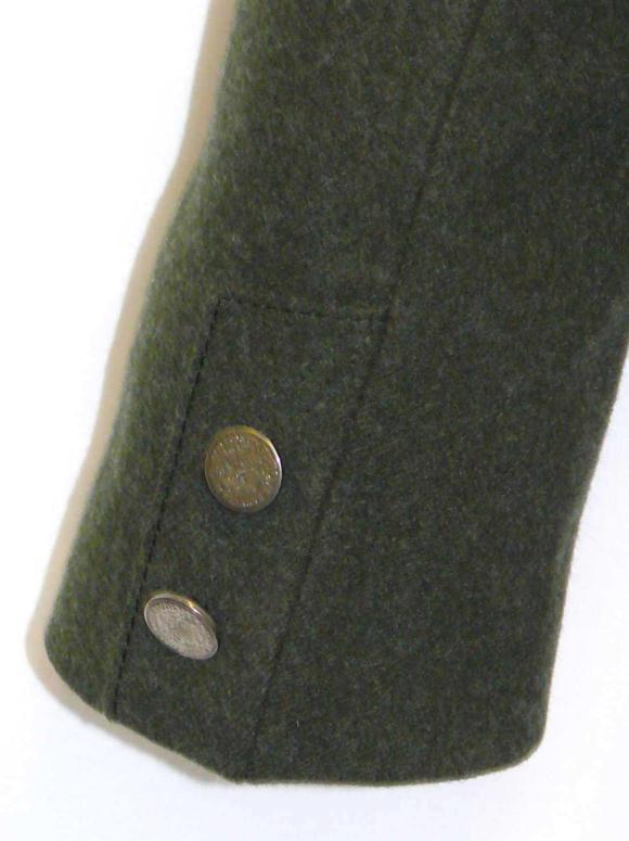 GREEN ~ Loden WOOL Women German Hunting Riding Dirndl Dress Suit JACKET 46 12 M