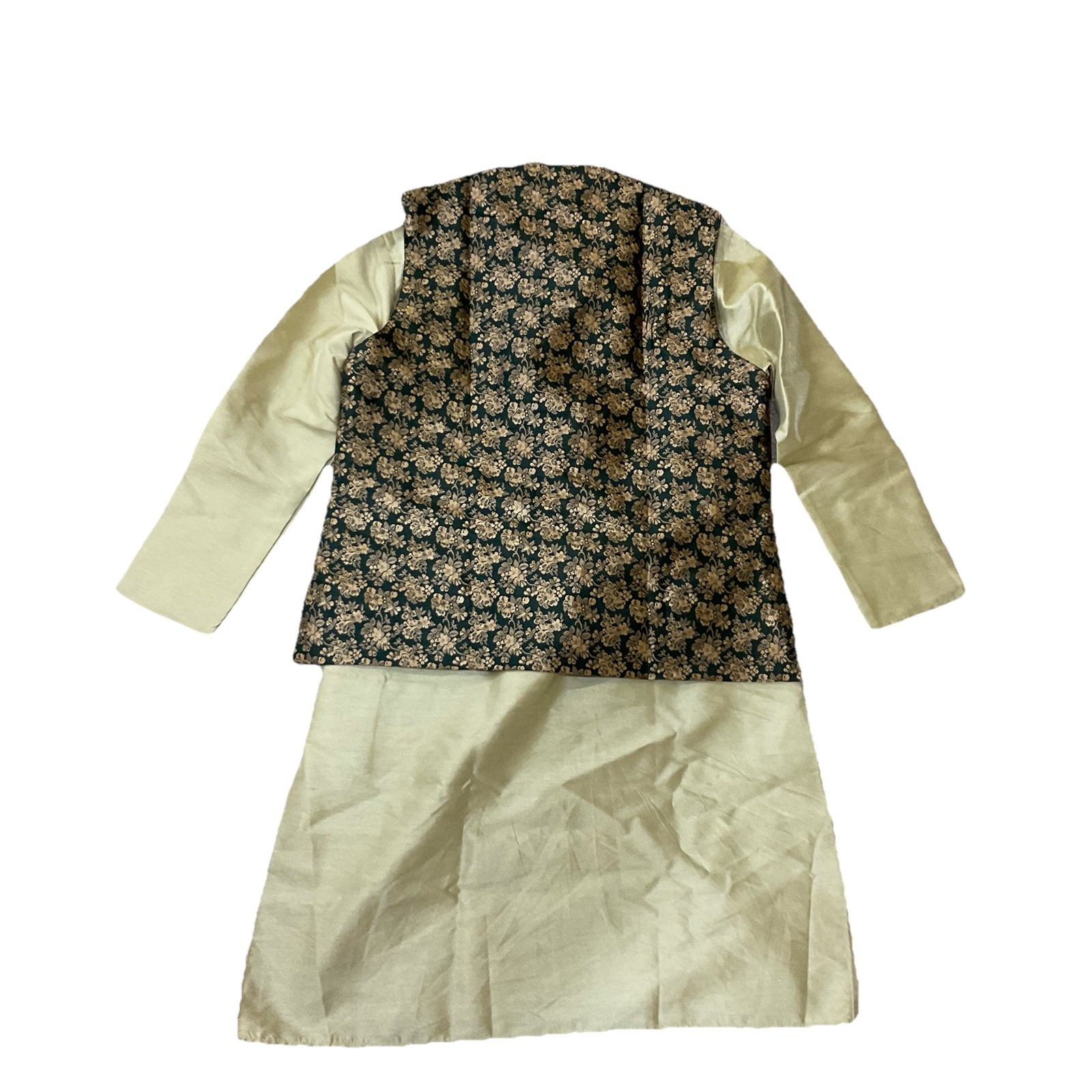 3 Pc Mens Traditional Designer Bollywood Wedding Ethnic Wear Kurta Payjama India