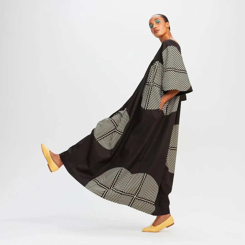 Most Beautiful Black kaftan, Night Wear Caftan , Rayon Cotton Kaftan, J5755