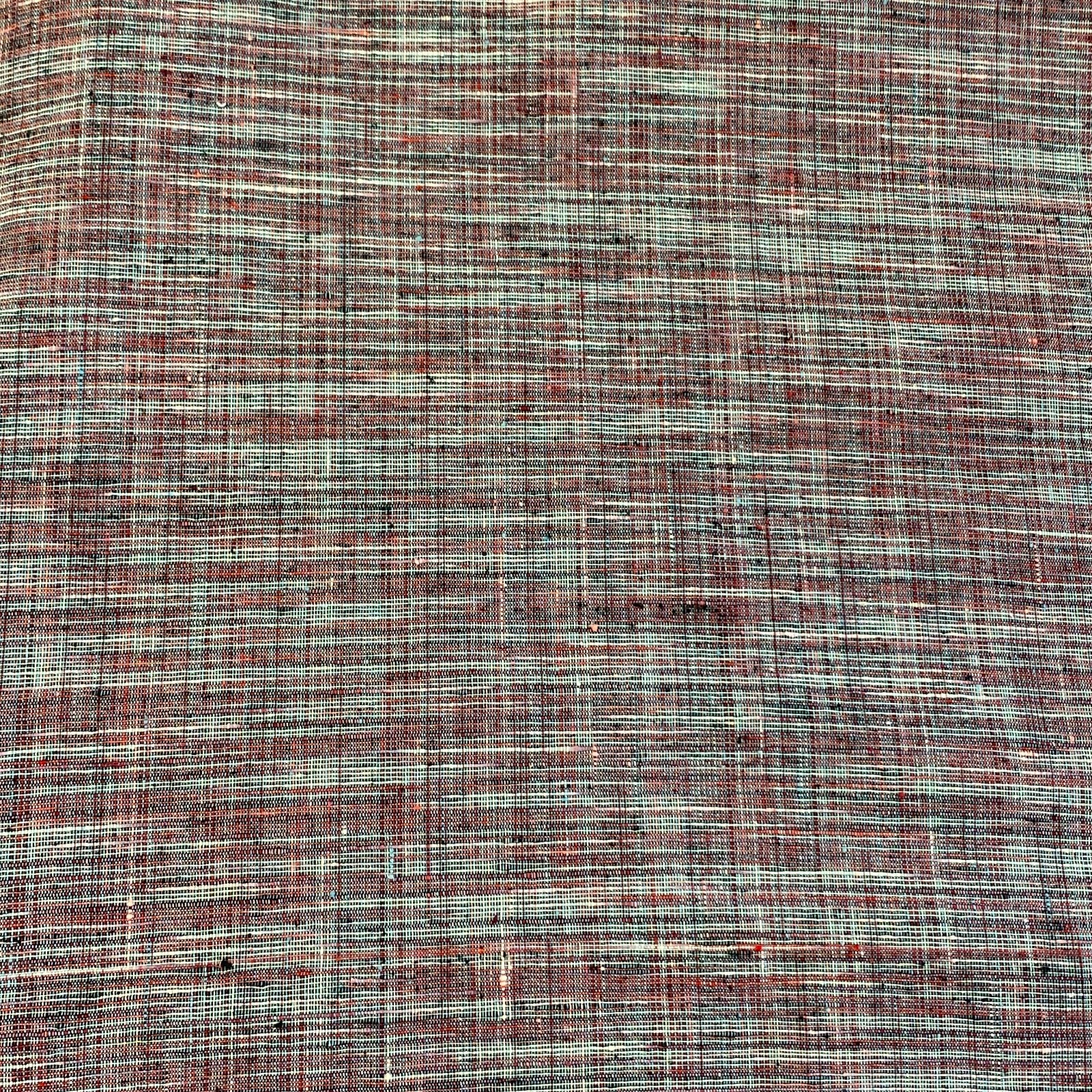 Japanese Vintage Kimono Nagoya Obi Cotton Purple Traditional Authentic 133x 11in