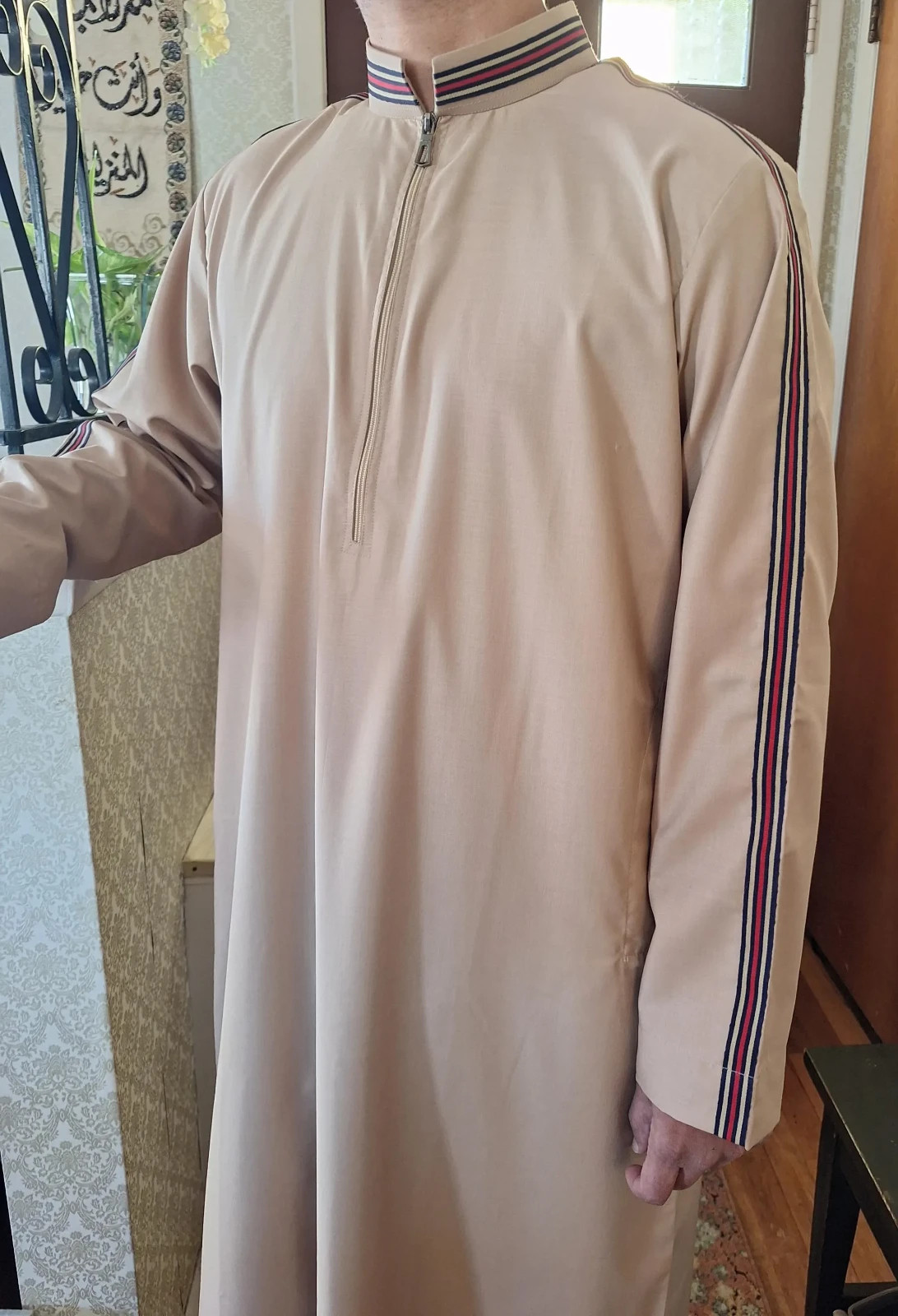Thobes for men, Islamic Muslim prayer clothing, Arabic Jubbah IElegant men thobe