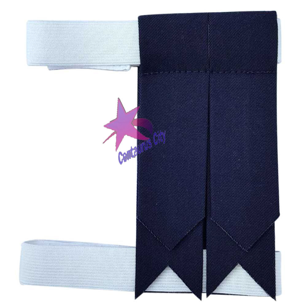 CC Kilt Sock Flashes Plain Navy/Scottish Kilt Hose Flashes Tartan/Kilt Flashes
