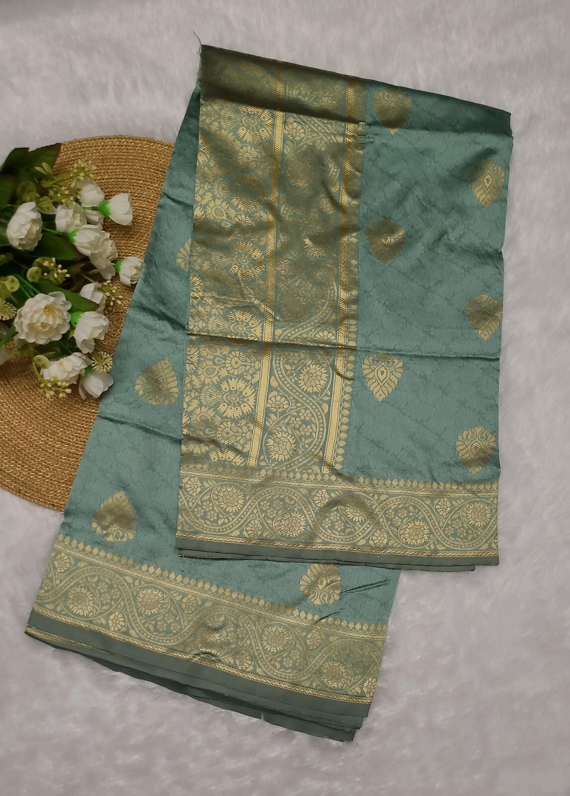 Designer Sari Bollywood Bridal Silk Saree Blouse Wedding Indian Party Wear Sari