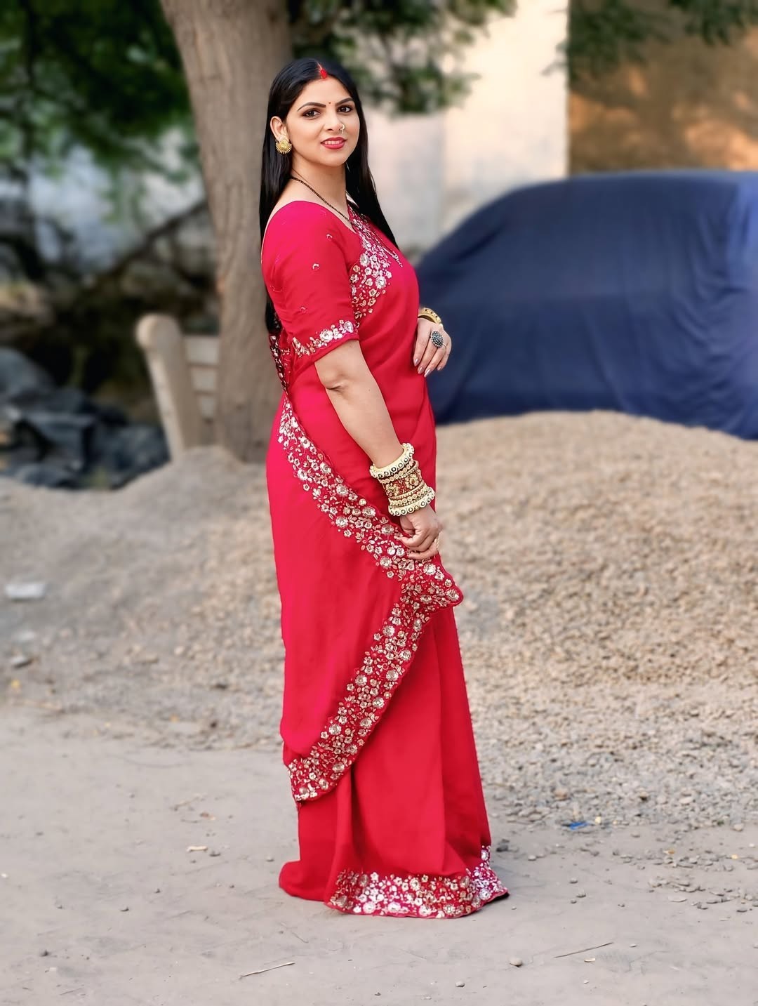 Women’s Indian Saree Fancy Designer Ethnic Party Wear Wedding Bollywood Sari New