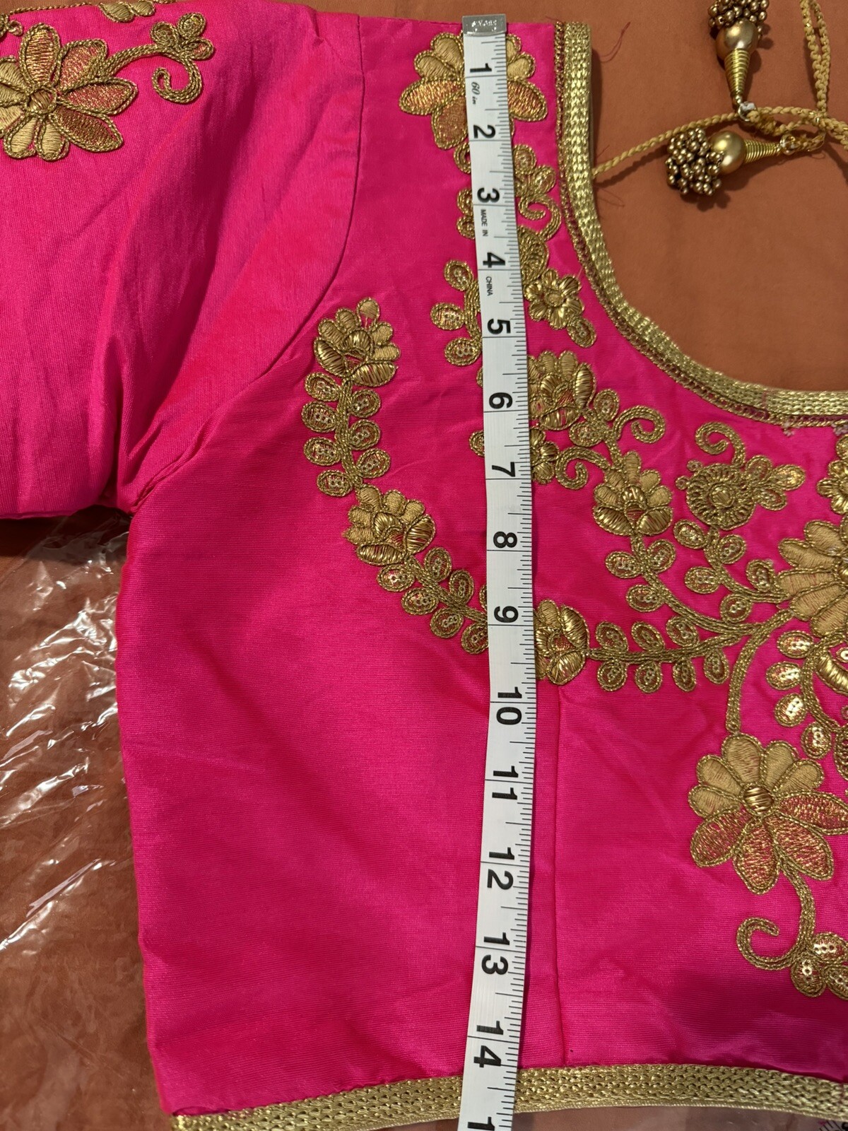 Indian ReadyMade Saree Blouse Designer Wedding Bridal Sari Blouse Choli Top