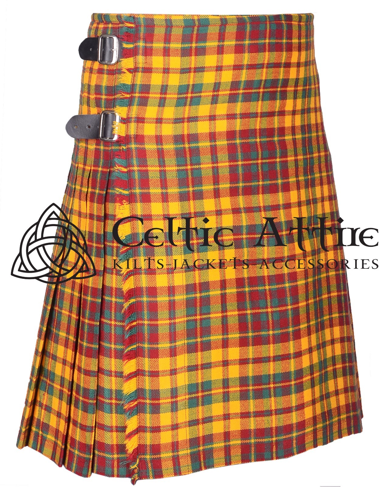 Strathearn Muted Tartan Scottish Kilt – Made to Order By Celtic Attire