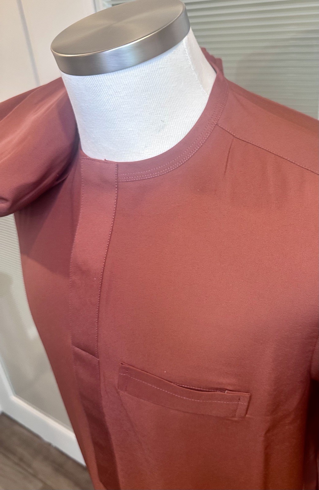 2piece set African/Nigerian inspired Kaftan 3/4 Sleeves/ Men’s Size L