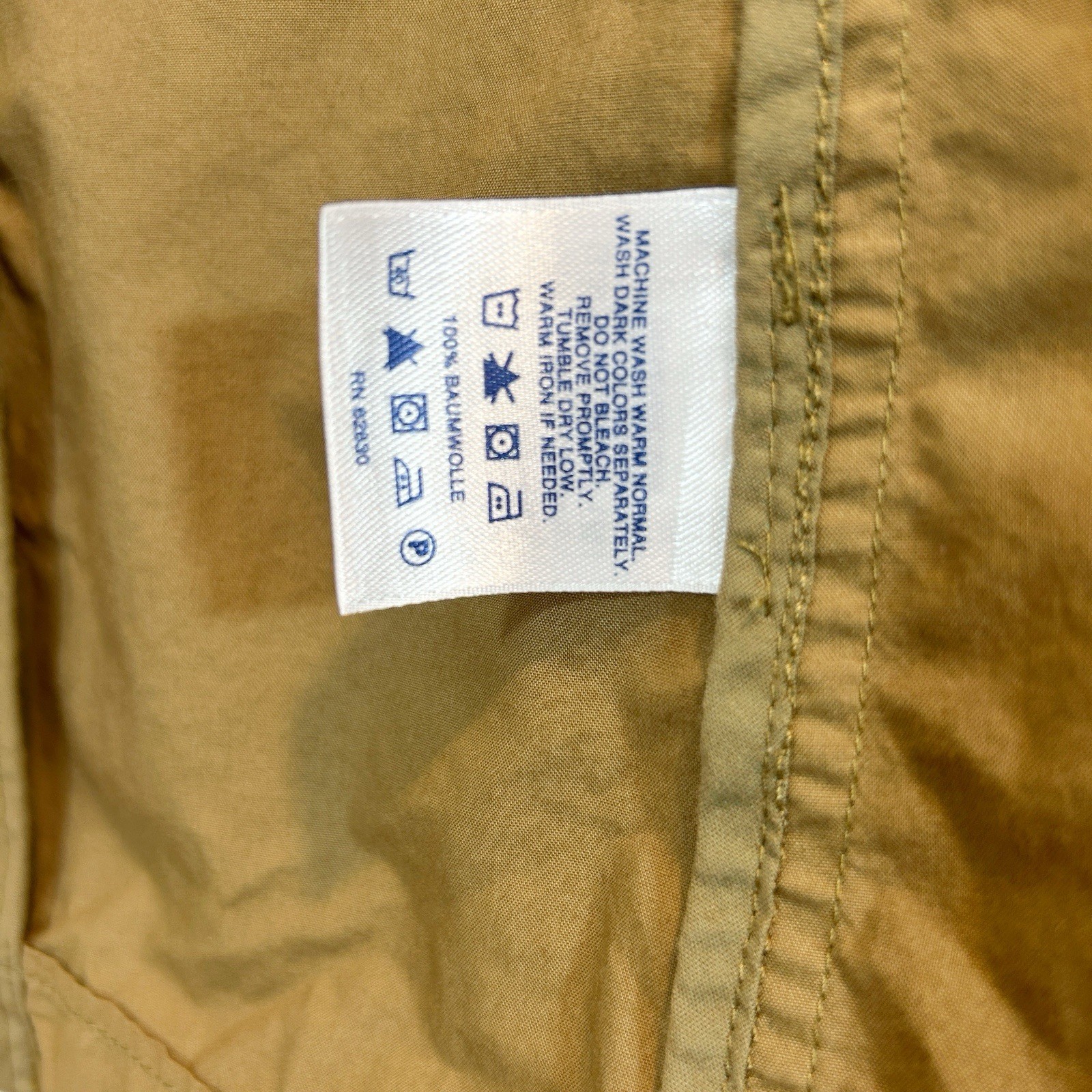 Lands’ End Women’s Lightweight Utility Field Safari Jacket Size 14-16 Baumwolle