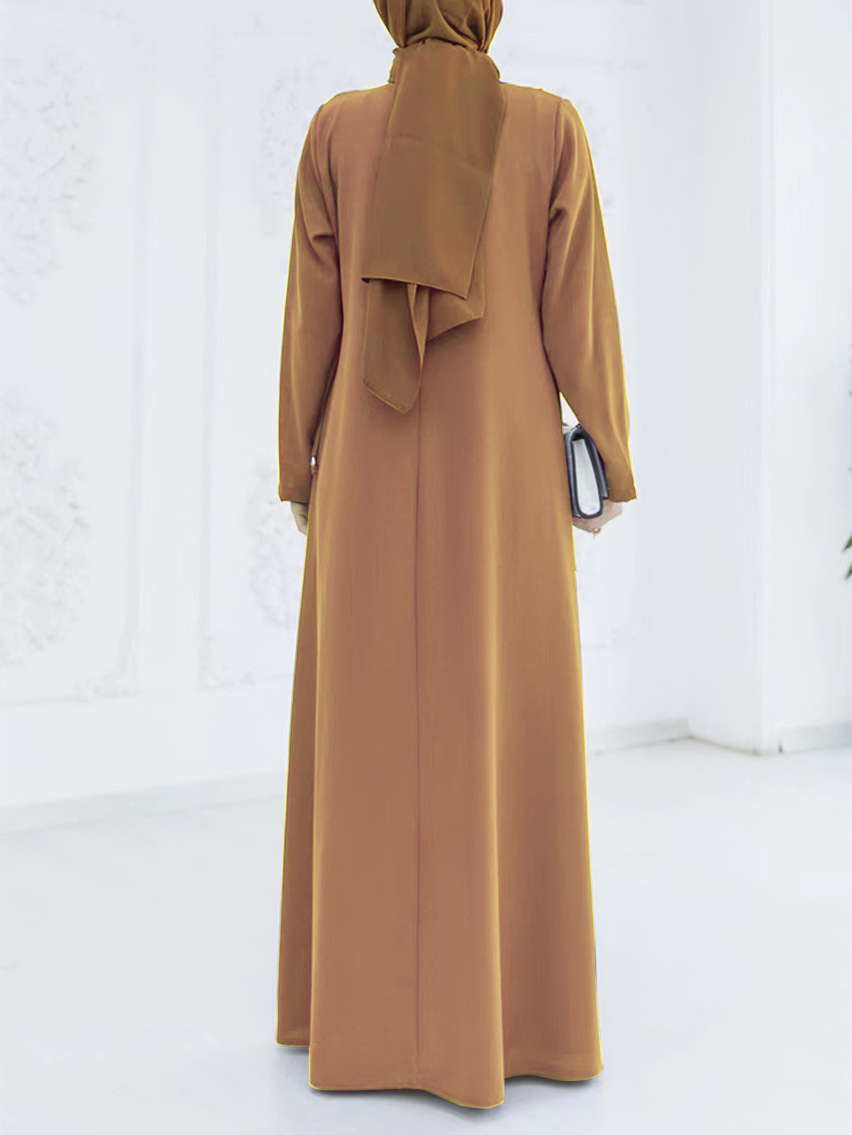 Muslim Islamic Women Dress Ramadan Clothing Dubai Abaya Kaftan Party Gown S-XL