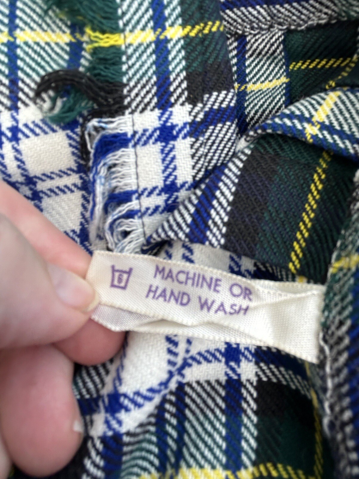 Clan Laird Scottish Floor Length Kilt Blue/yellow/green/black Size 6 Hips 40in