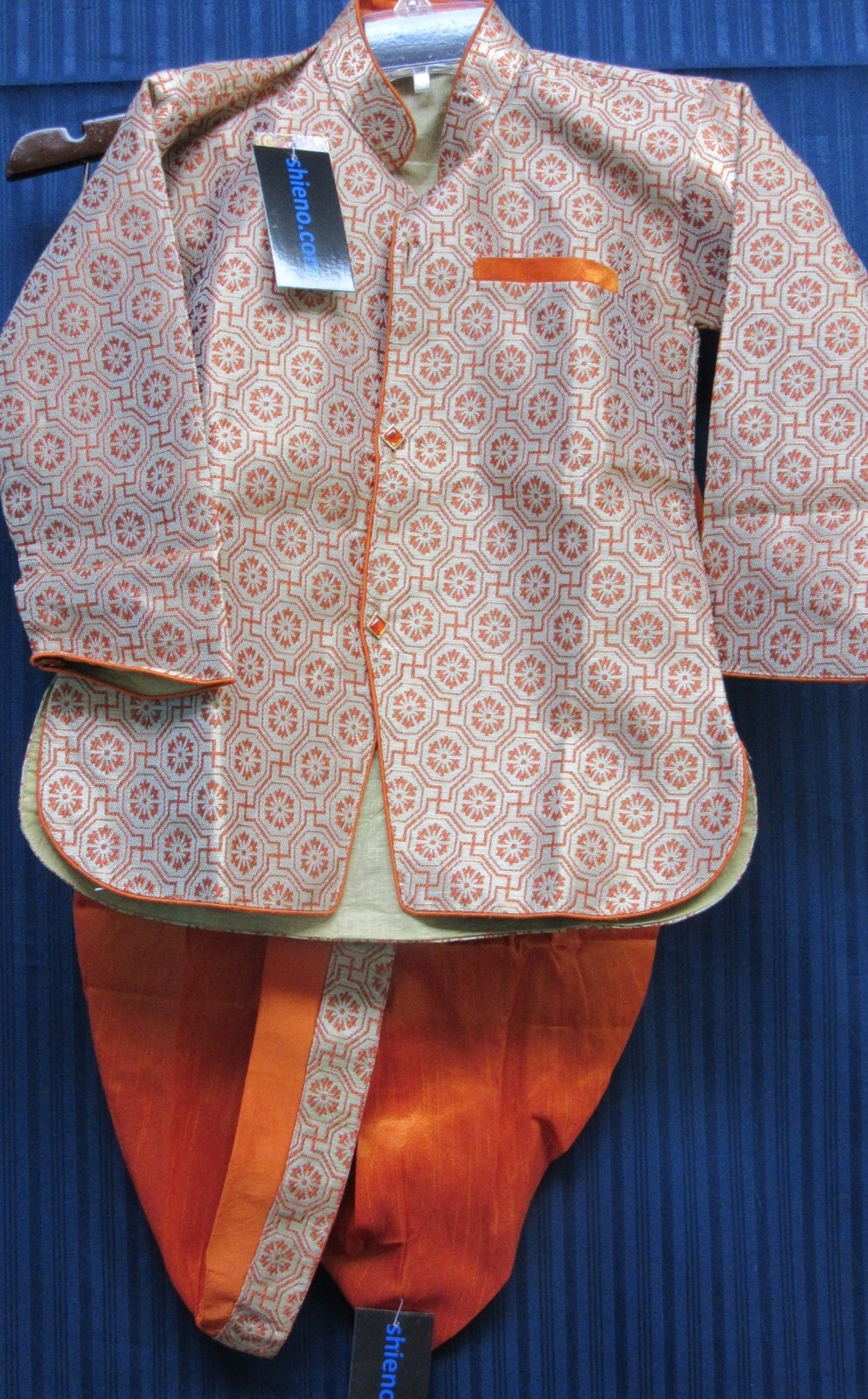 Boy’s 8212 Kurta Pajama Assorted Size Indian Party Wear Shieno Sarees