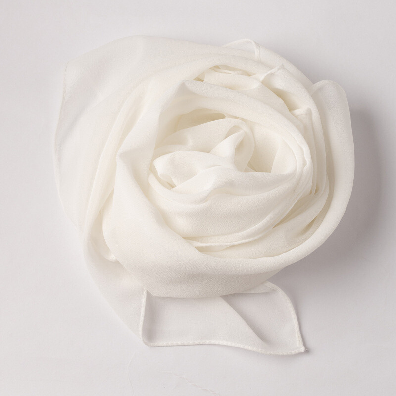 Islamic Square Scarf Women Solid Hijab Muslim Lightweight Scarves Arab Khimar