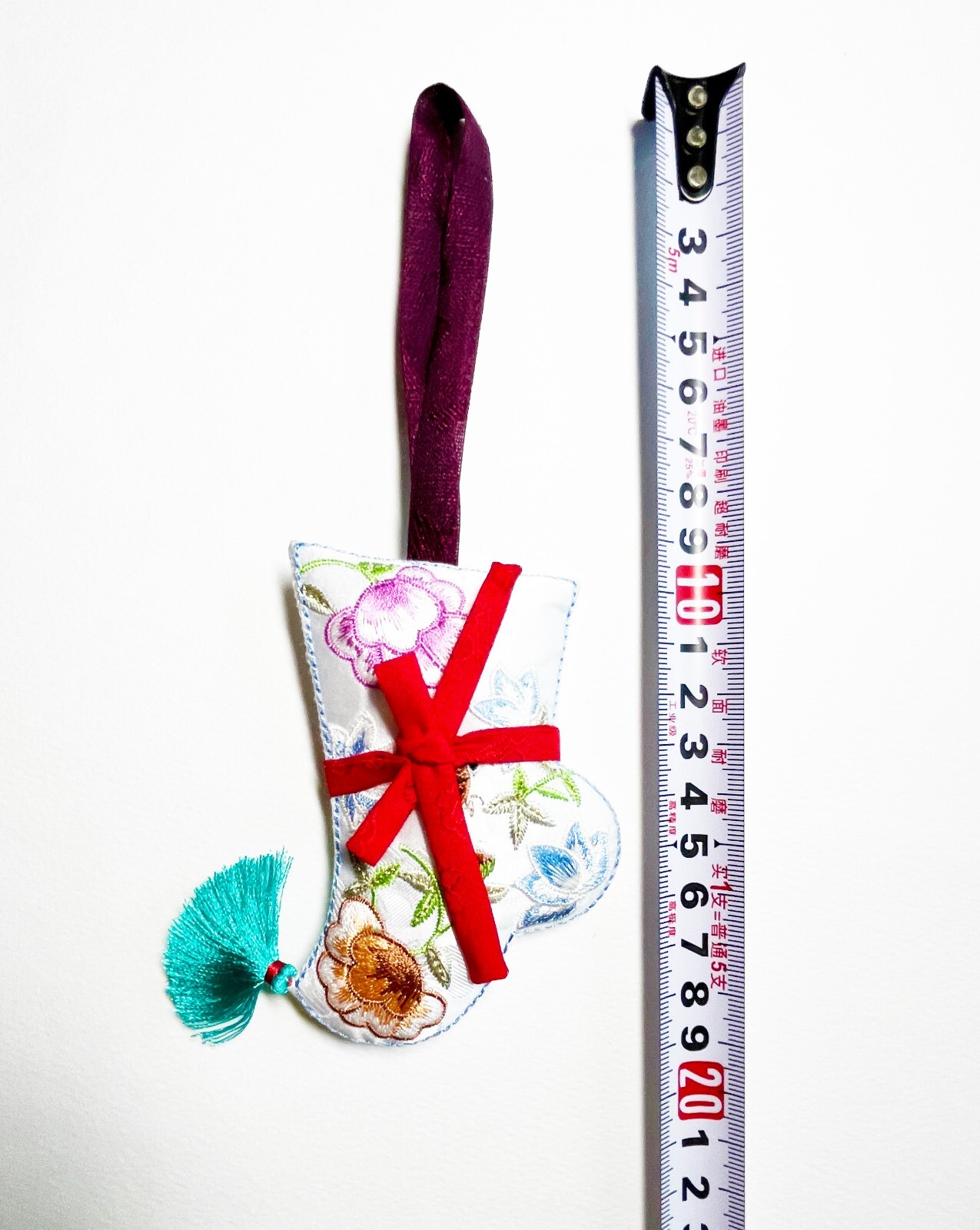 Korean Traditional Dress Hanbok Accessory Tassel Norigae Embroidered Beosun Type