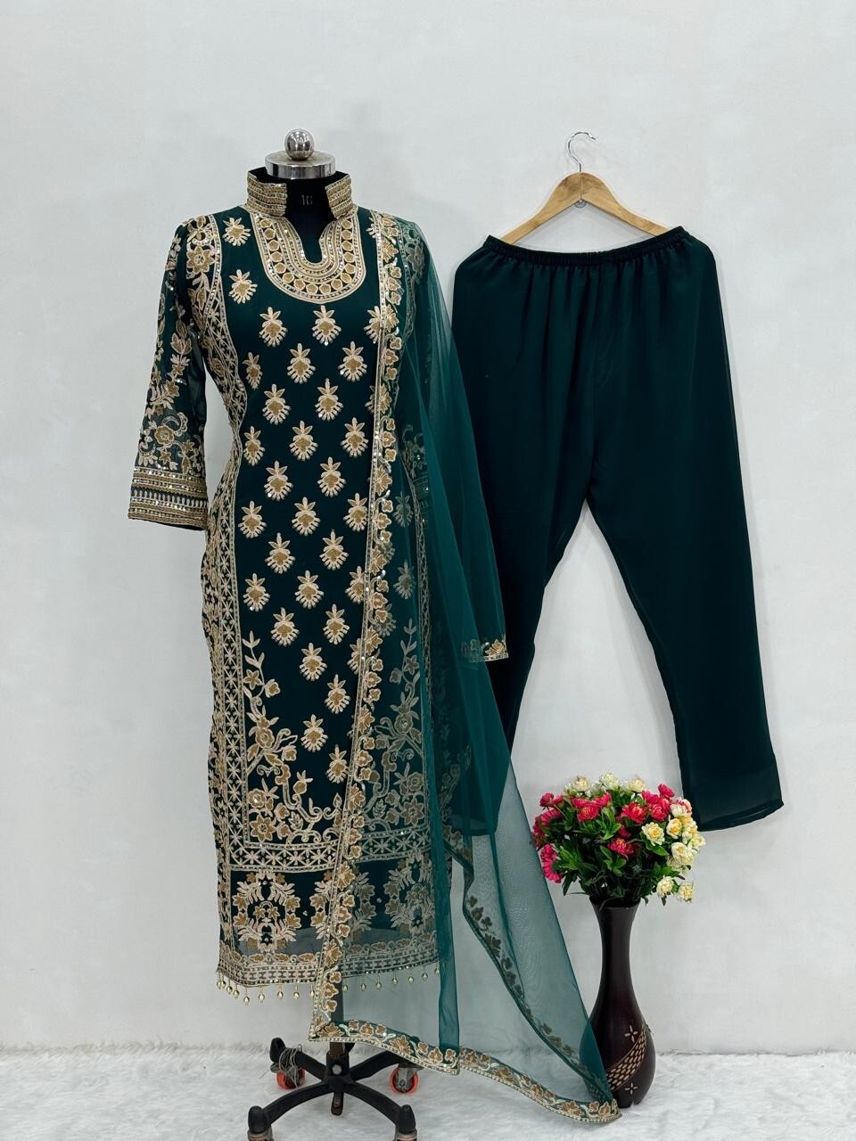 Designer Indian Pakistani Salwar Kameez Bollywood Dress Party Wear Suit wedding