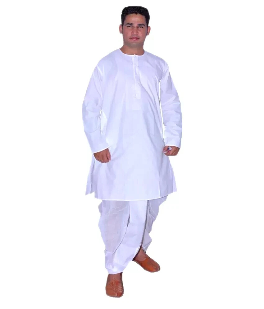 Men’s Indian Kurta with Dhoti Best Comfortable nd Traditional New Casual Cotton