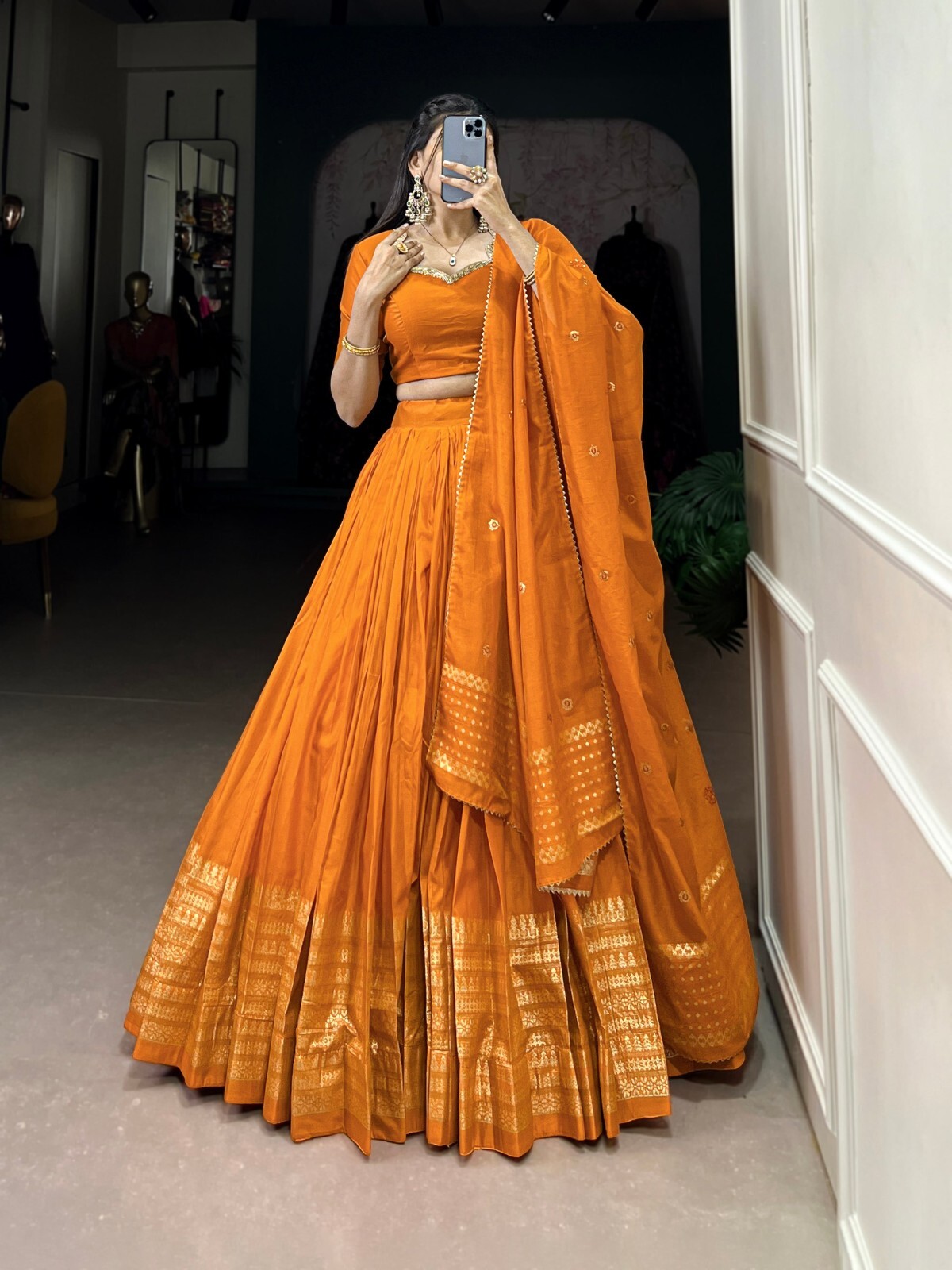 Indian Stitched Lehenga Ready made Lengha Choli Wedding Party Bridal Bollywood L