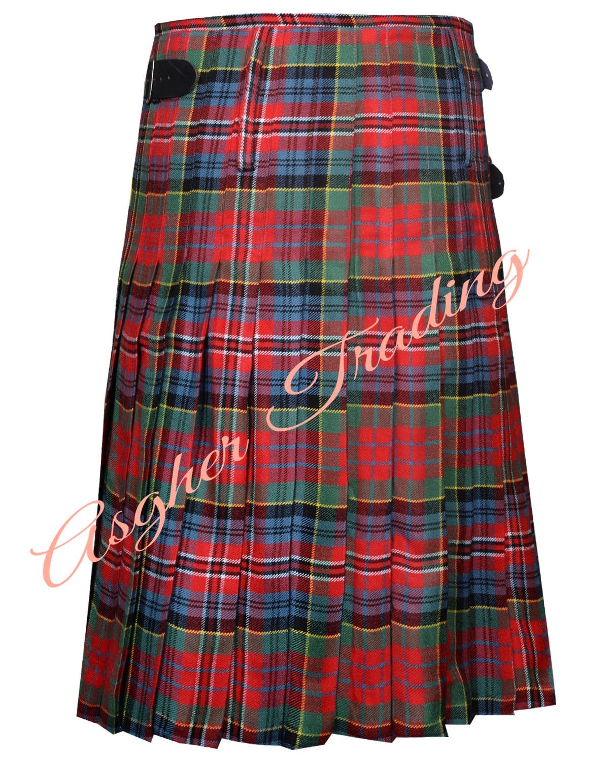 Clan Macpherson Ancient Tartan kilt, Men Traditional 8 Yard kilts & Custom Size