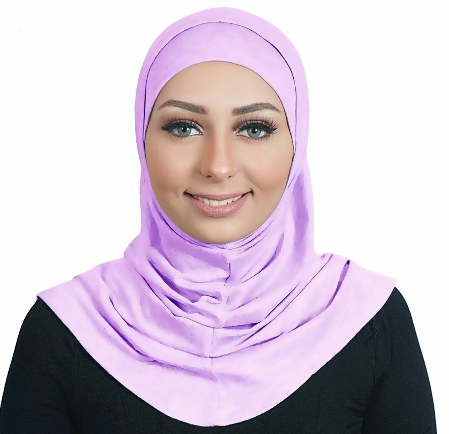 Muslim Women * Pure Cotton* 2 Piece Al Amira Hijab (USA Seller) 15 colors