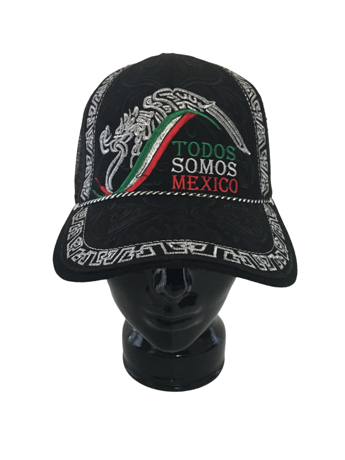Embroidered Mexican Charro Trucker Hat – Baseball Cap – Gorra Vaquera