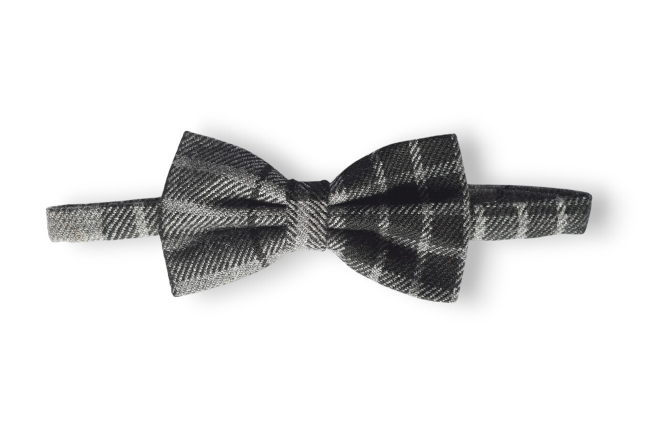 Men’s Scottish Grey Watch Tartan Bow Tie Formal Tie For Wedding
