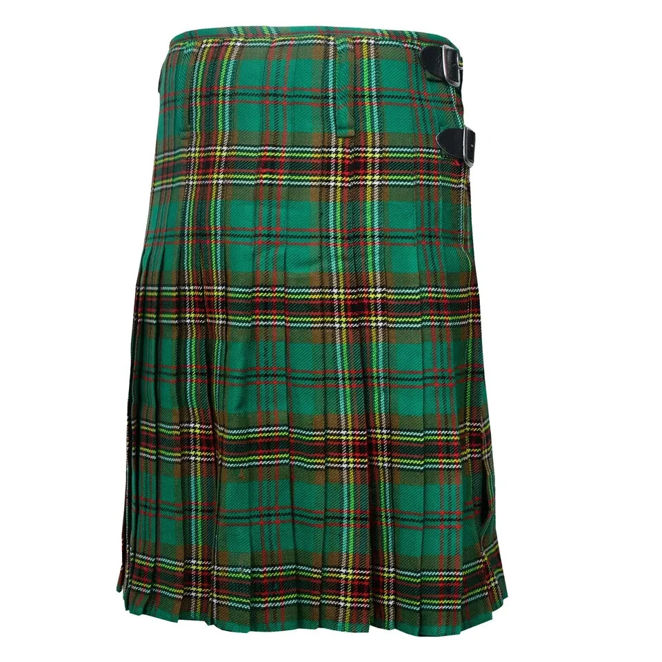 13 ounce Highland Casual Tartan Kilt 5 Yard Men’s Scottish Kilts 5 Different Tar