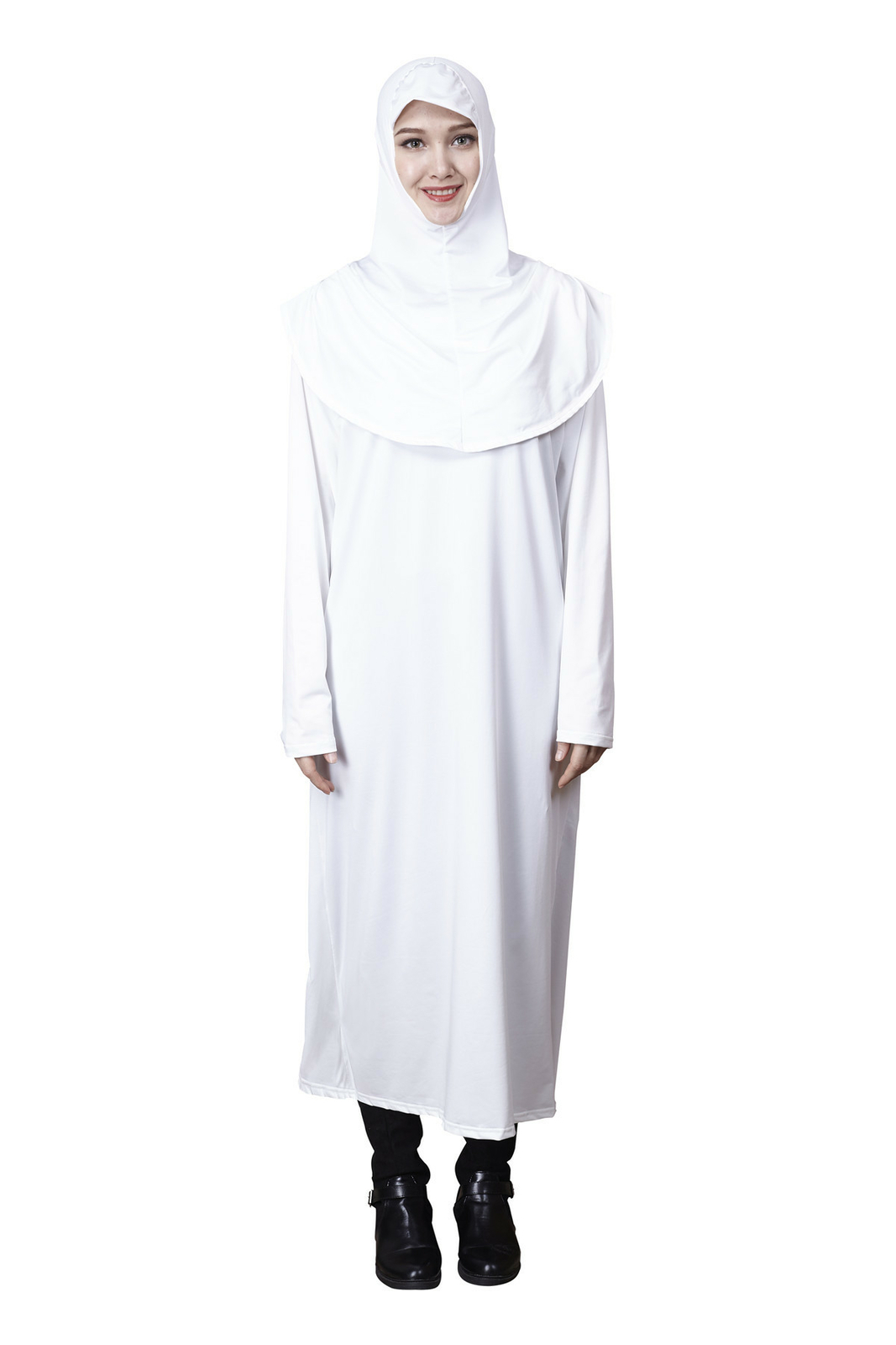 Khimar Abaya Kaftan Women Muslim Hijab Long Prayer Dress Burqa Islamic Clothes