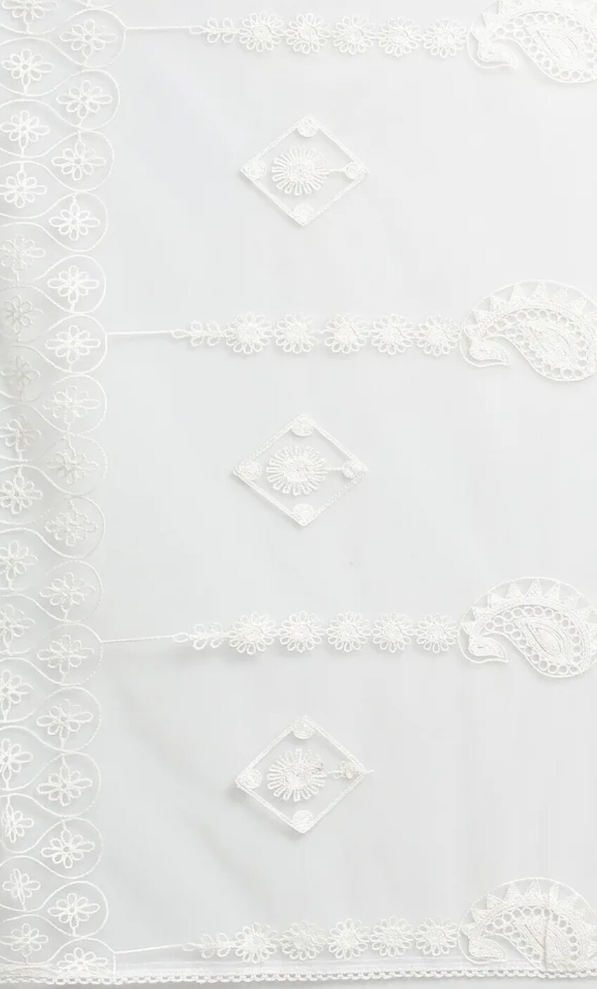 Indian Wear ; Ethnic Motifs embroidered thread work Kurta Palazzo and dupatta