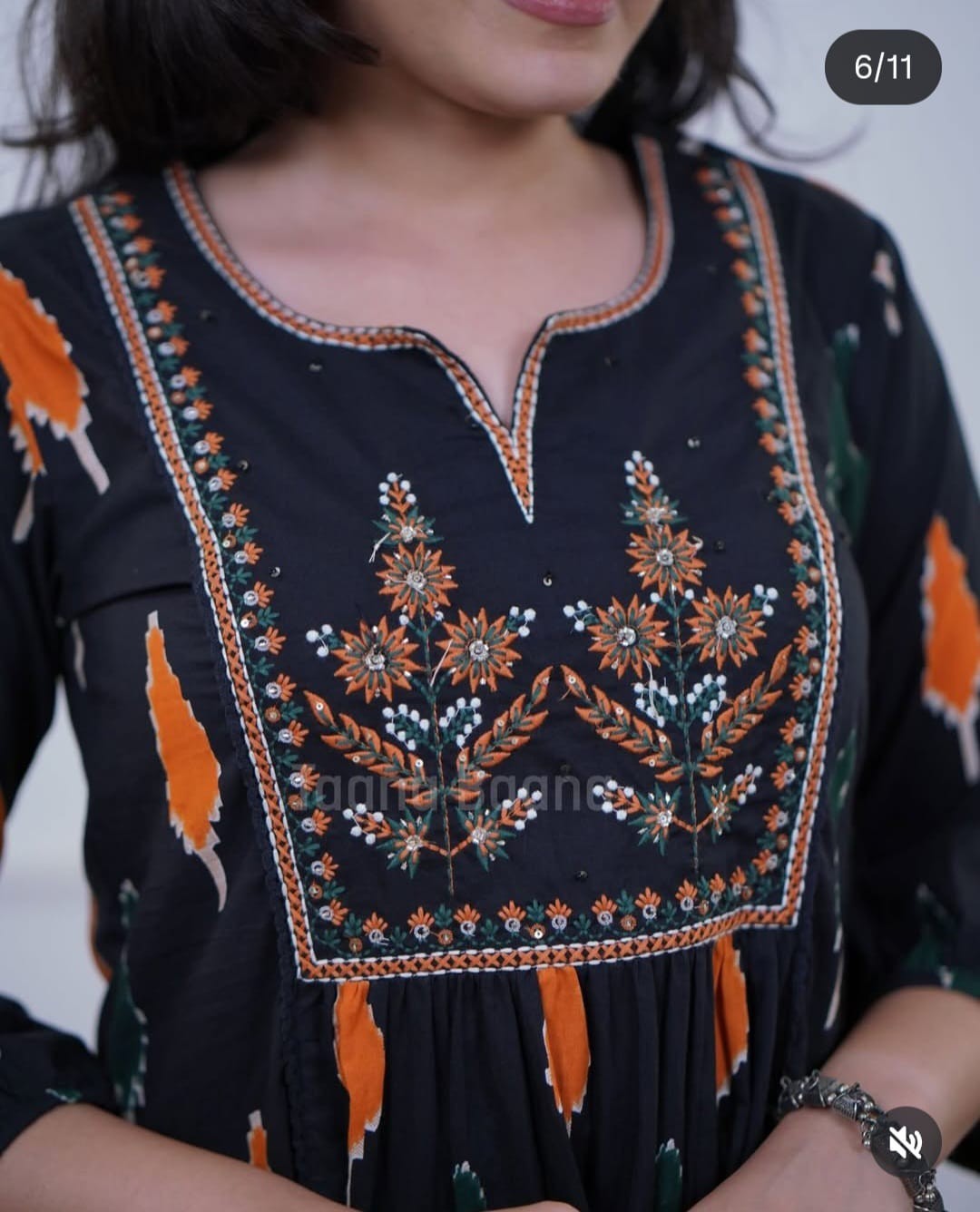 Black Anarkali Flair Kurta Pant Set, Printed Partywear Outfits Ready to Wear Set